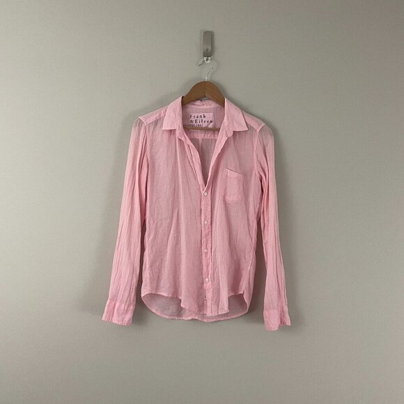 Frank & Eileen Barry Signature Lightweight Button Down Shirt Size Small - Picture 1 of 6
